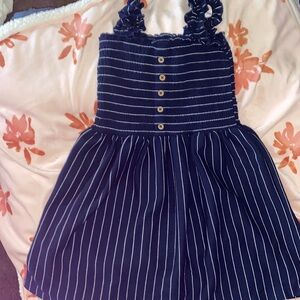 Girls navy dress size 7/8